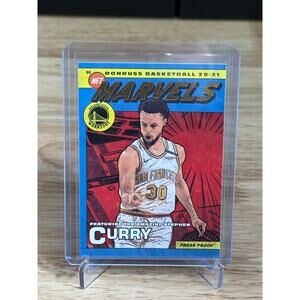 2020-21 Panini Donruss - Net Marvels Stephen Curry #17 Press Proof